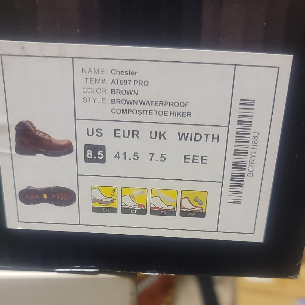 Men's Boots Size 8.5 - Picture 7 of 8